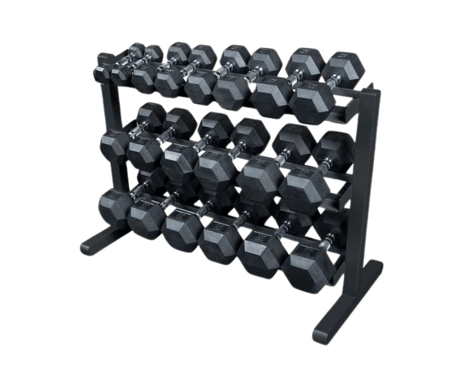 Body Solid GDR363B 3 Tier Dumbbell Rack (New) Image 3