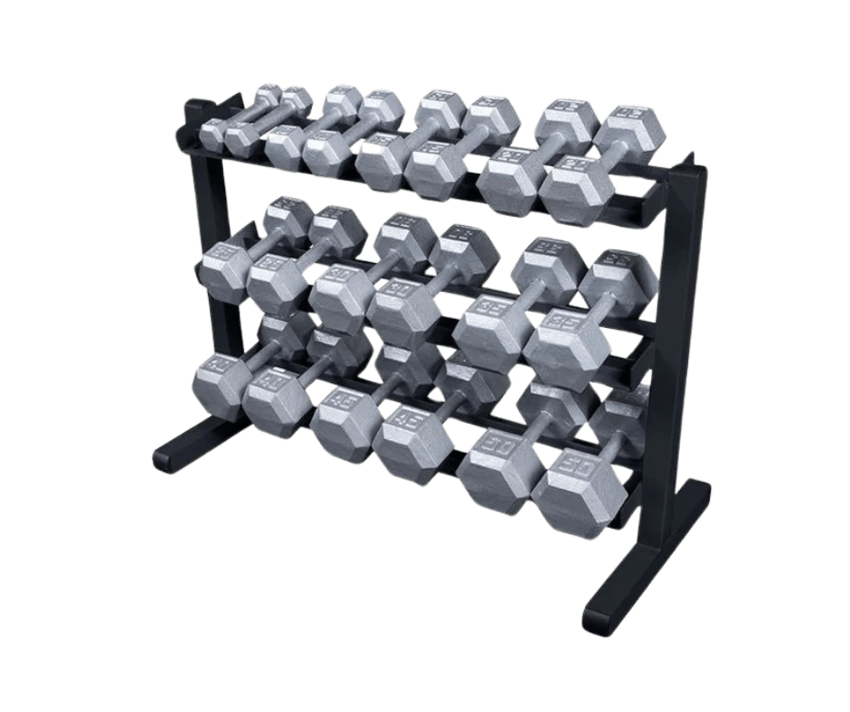 Body Solid GDR363B 3 Tier Dumbbell Rack (New) Image 4