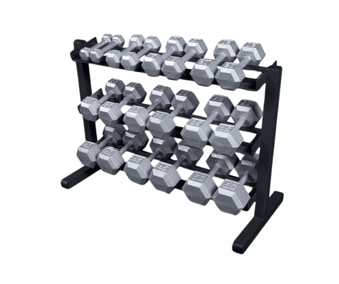 Body Solid GDR363B 3 Tier Dumbbell Rack (New) Image 4