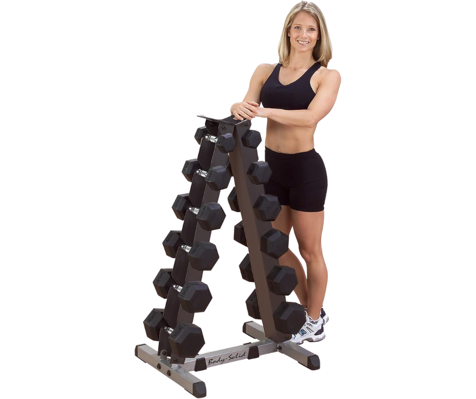 Body Solid GDR44B Vertical Dumbbell Rack (New)