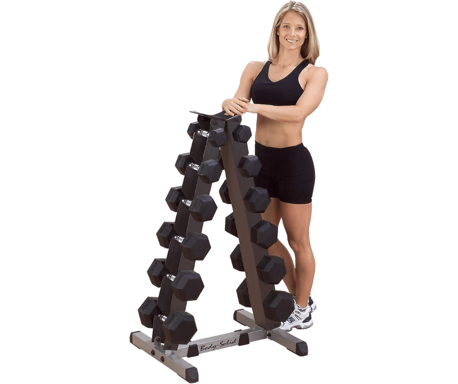 Body Solid GDR44B Vertical Dumbbell Rack (New) Image 4