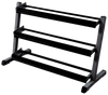 Body Solid GDR48B 3 Tier Horizontal 48" Dumbbell Rack (New)