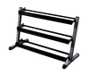 Body Solid GDR48B 3 Tier Horizontal 48" Dumbbell Rack (New) Image