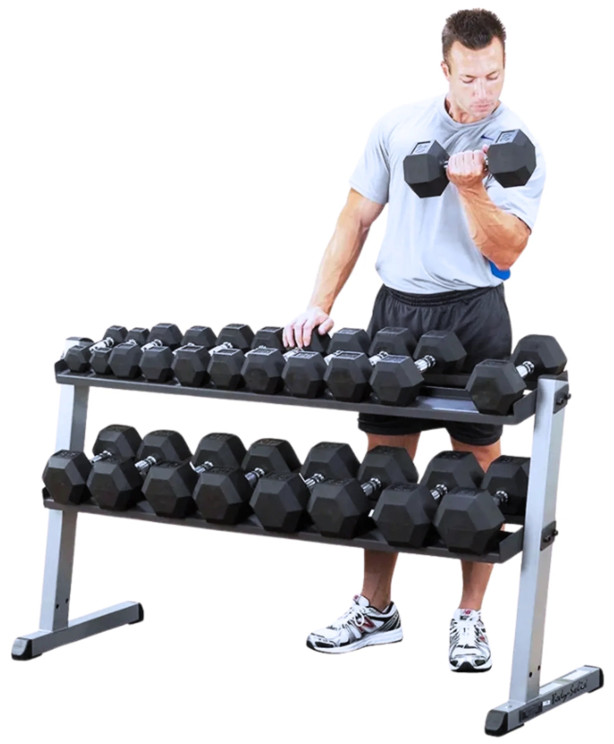 Body Solid GDR60 Pro Dumbbell Rack (New)