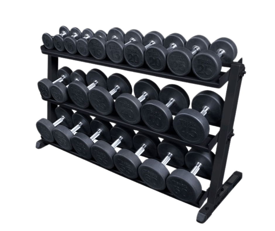 Body Solid GDR60B Pro Dumbbell Rack (New) Image 3