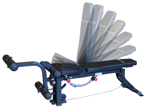 Body-Solid GLEG Adjustable Bench with Cabled Leg Developer (New)