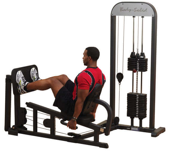 Body-Solid GLP-STK PRO-Select Leg & Calf Press Machine (New) Image 2