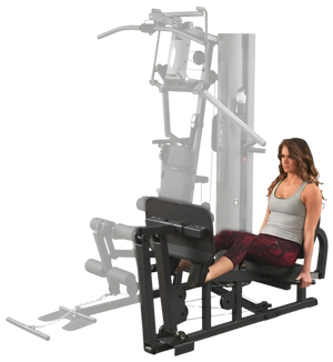 Body-Solid GLP G Series Leg Press Attachment - Front Training View