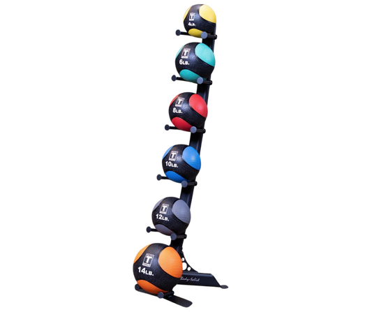 Body Solid GMR10B-PACK Medicine Ball Package w/Rack (New)