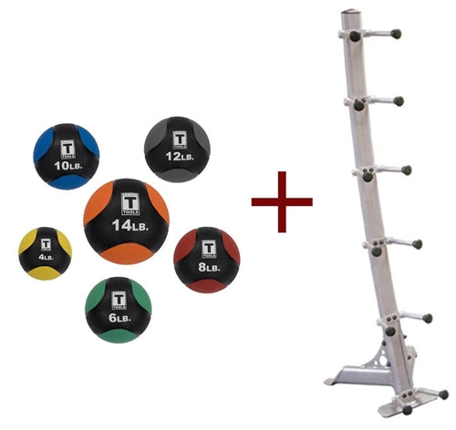 Body Solid GMR10PACK Medicine Ball Package w/Rack Image