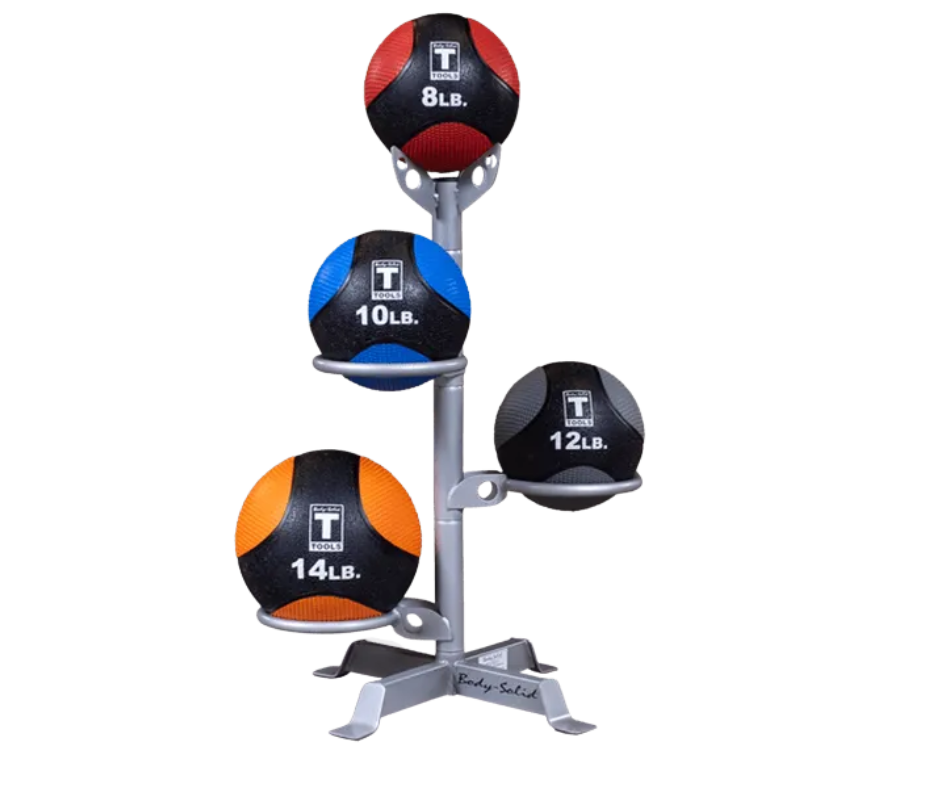 Body Solid GMR5 Medicine Ball Rack (New)