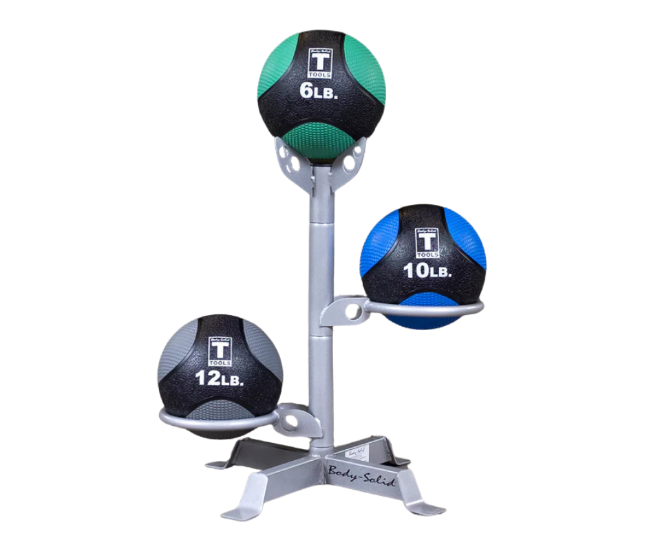 Body Solid GMR5 Medicine Ball Rack (New)