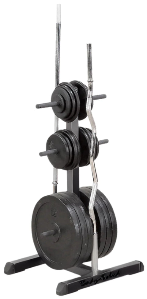 Body Solid GSWTB Standard Plate Tree & Bar Holder (New)
