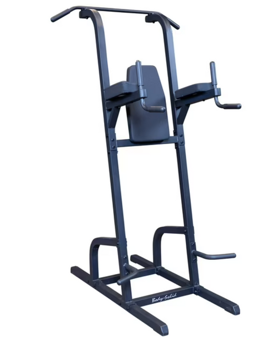 Body-Solid GVKR82B Deluxe VKR Vertical Knee Raise, Dip, Pull Up (New)