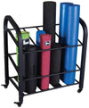Body-Solid GYR500 Foam Roller / Yoga Mat Storage Cart Rack (New)