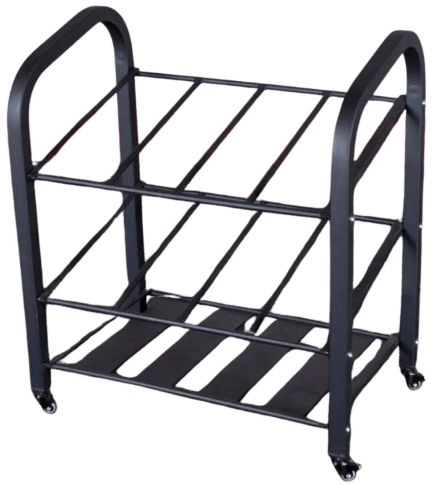 Body-Solid GYR500 Foam Roller / Yoga Mat Storage Cart Rack (New)