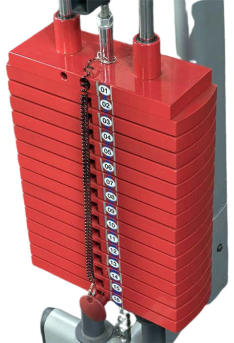 Body Solid HP200 Premium Red 200 lb Weight Stack (New)