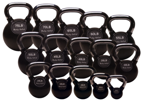 Body Solid KBCS275 Premium Kettlebell Set 5 to 50 lbs. (New)