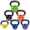 Body Solid KBVS105PACK Vinyl Coated Kettlebell Set 5-30 lb. with GDKR50 (New)