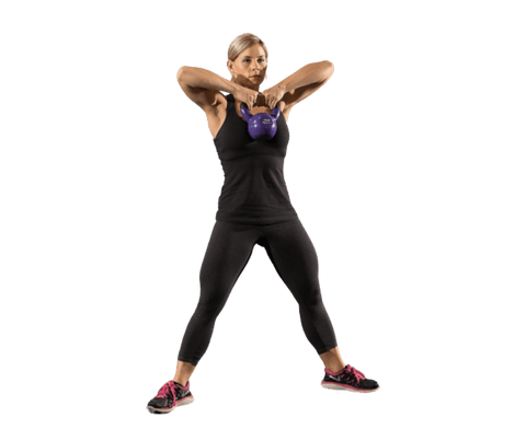 Body Solid KBVS105 Vinyl Coated Kettlebell Set 5-30 lb. (New) Image 3