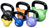 Body Solid KBVS125 Vinyl Coated Kettlebell Set 5-30 lb. (New)