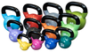 Body Solid KBVS275 Vinyl Coated Kettlebell Set 5-50 lb. (New)