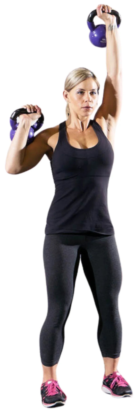 Body Solid KBVS295 Vinyl Coated Kettlebell Set 5-50 lb. (New)