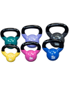 Body Solid KBVS70 Vinyl Coated Kettlebell Set 5-20 lb. (New)