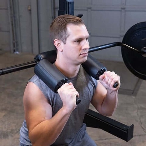 Body-Solid OBSS50B Safety Squat Bar (New) Image 2