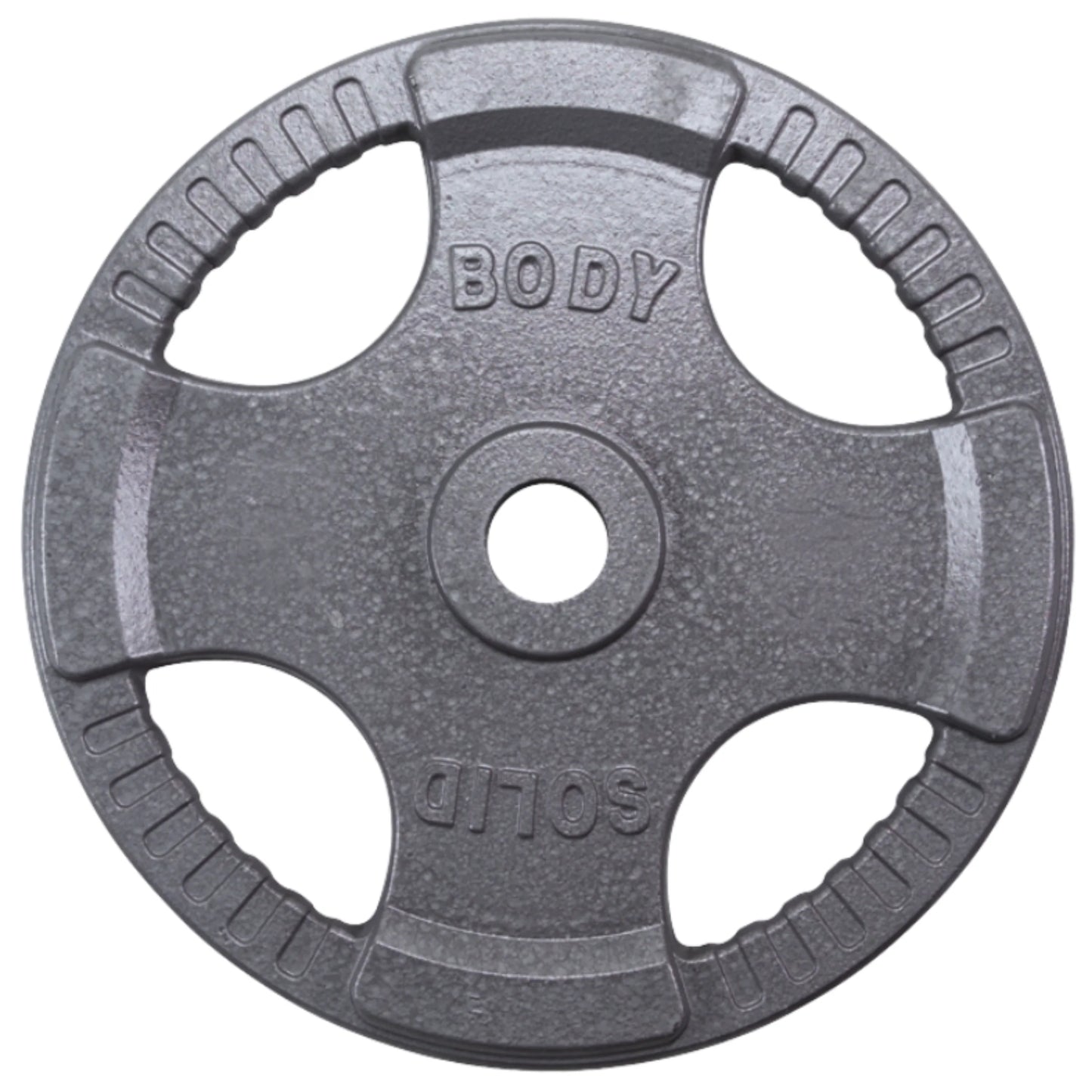 Body Solid OST355 Cast Iron Grip Plate Set - 355 lbs. (plates only) (New)