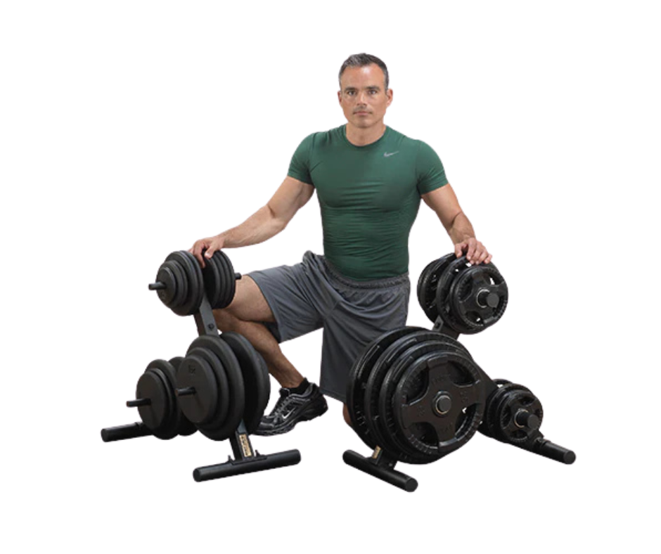 Body Solid OWT24 Olympic Plate Tree (New)