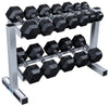 Body Solid PDR282X Powerline Dumbbell Rack (New)