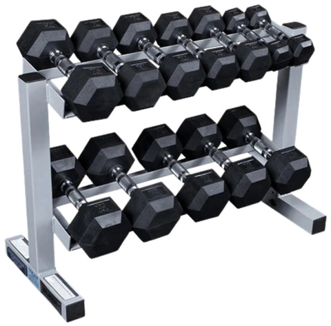 Body Solid PDR282X Powerline Dumbbell Rack (New)