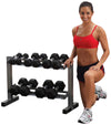 Body Solid PDR282X Powerline Dumbbell Rack (New)