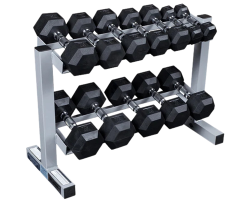Body Solid PDR282X Powerline Dumbbell Rack (New)