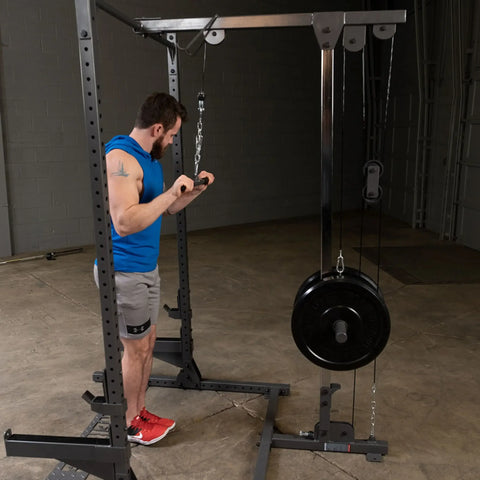 Body-Solid PLA500 Powerline Half Rack Lat Attachment (New)