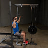Body-Solid PLA500 Powerline Half Rack Lat Attachment (New)