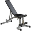 Body-Solid PPR200XP4 Powerline Power Rack w/Flat Incline Decline Bench (New)