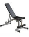 Body-Solid PPR200XP4 Powerline Power Rack w/Flat Incline Decline Bench (New)