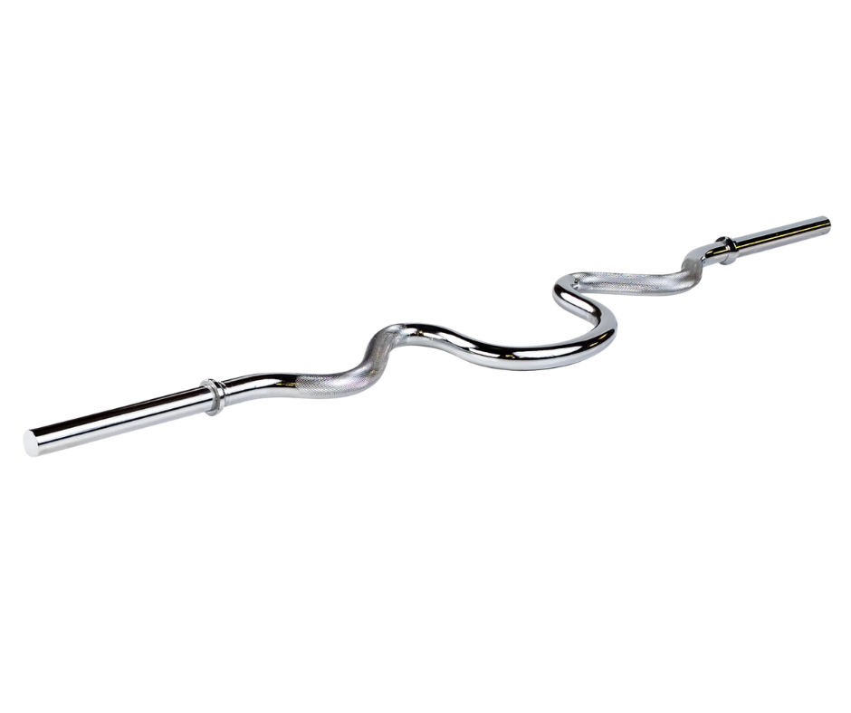 Body-Solid RB48 Standard Super Curl Bar- Chrome (New)