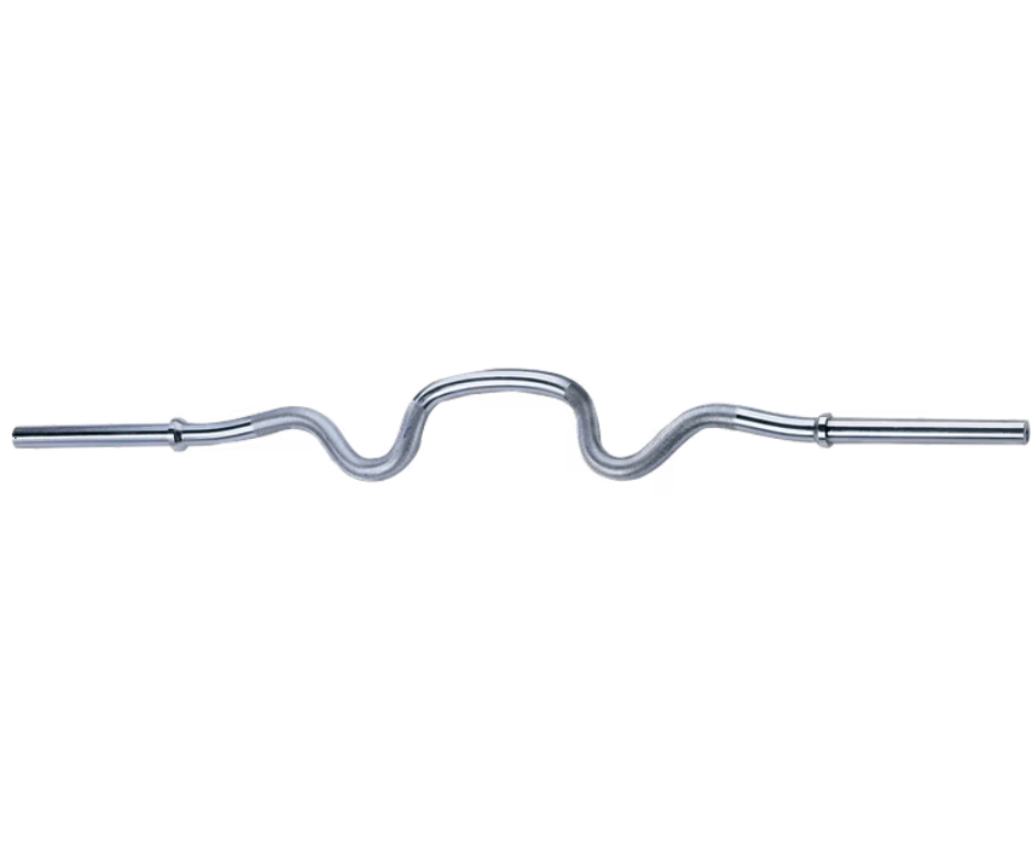 Body-Solid RB48 Standard Super Curl Bar- Chrome (New) Image 3