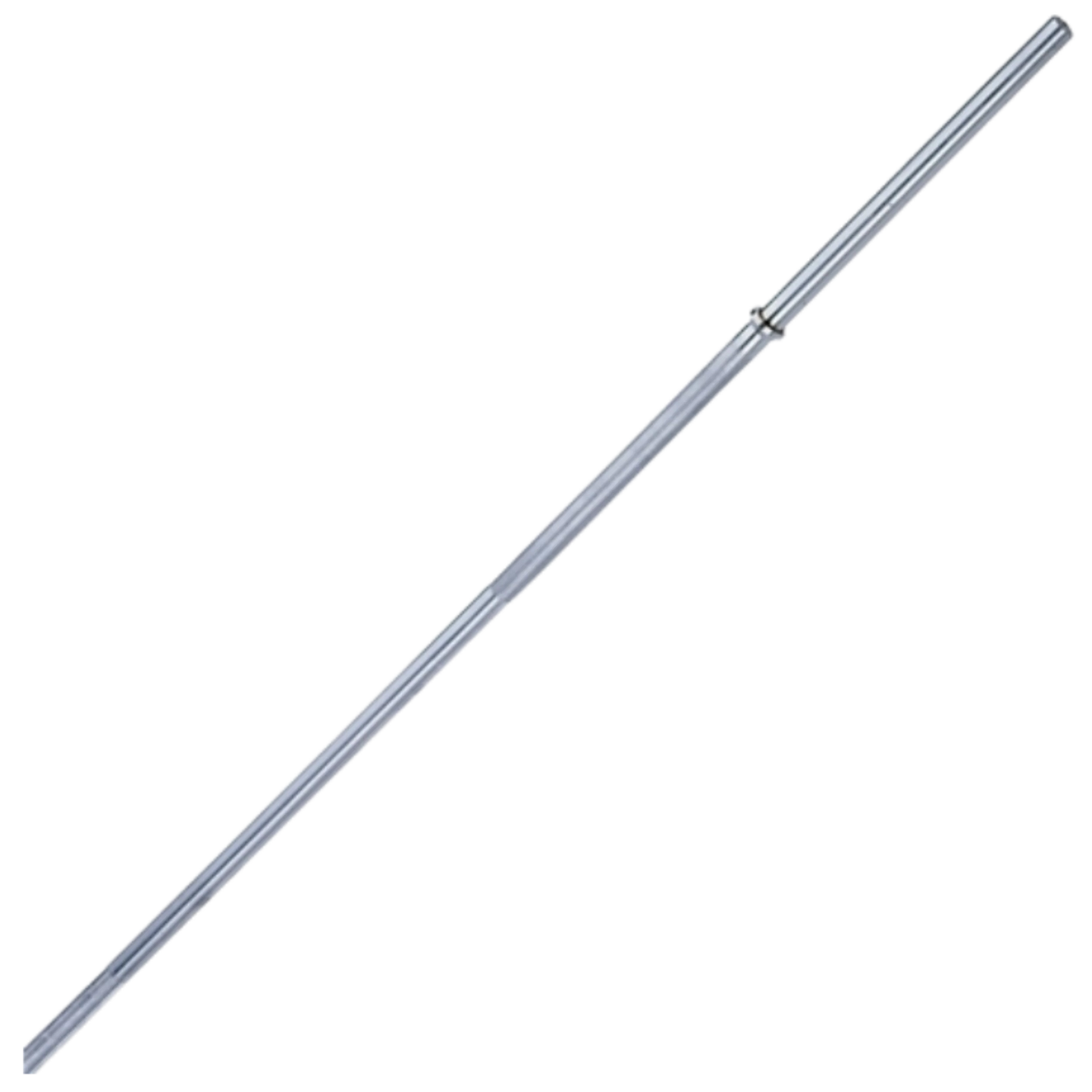 Body Solid RB84 84 inch Standard Bar- Chrome - Close-Up View