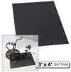Body-Solid RFM3-4BLK3 Rubber Equipment Mat 3' x 4', 3/4" Thick (New)