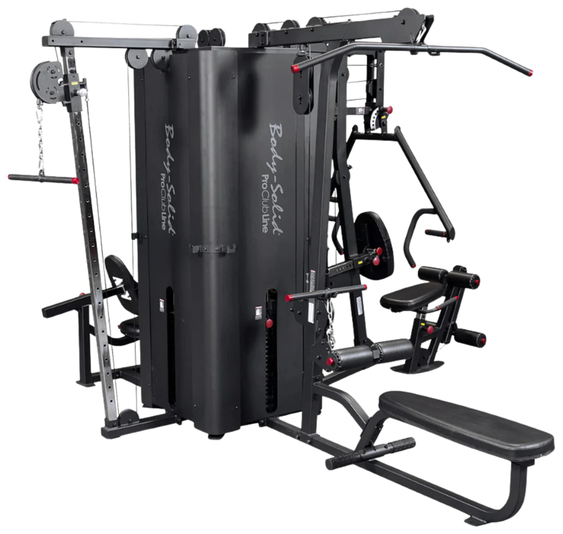 Body-Solid Pro Clubline S1000 Four-Stack Gym (New)