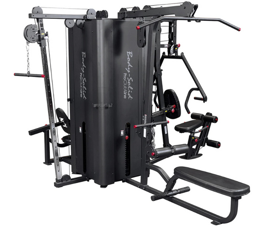 Body-Solid Pro Clubline S1000 Four-Stack Gym (New)