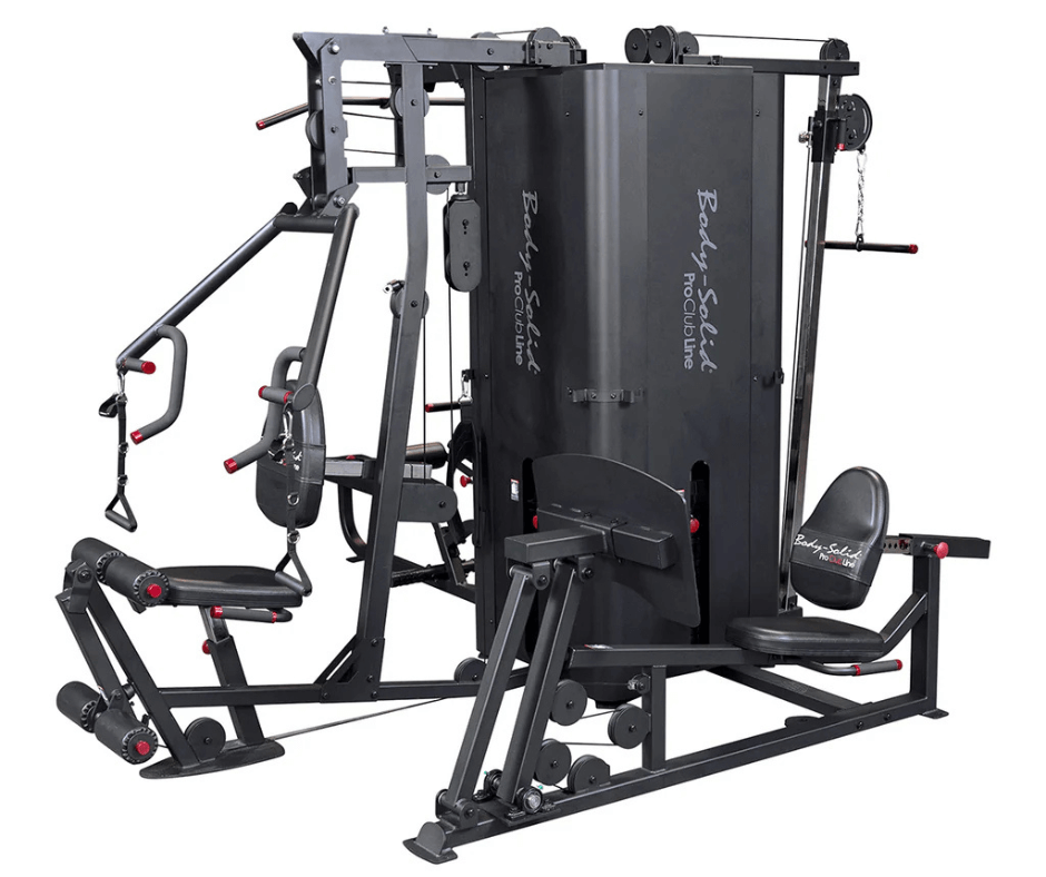 Body-Solid Pro Clubline S1000 Four-Stack Gym (New) Image 2