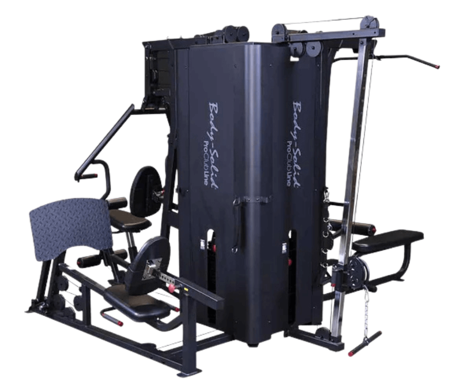 Body-Solid Pro Clubline S1000 Four-Stack Gym (New) Image 3