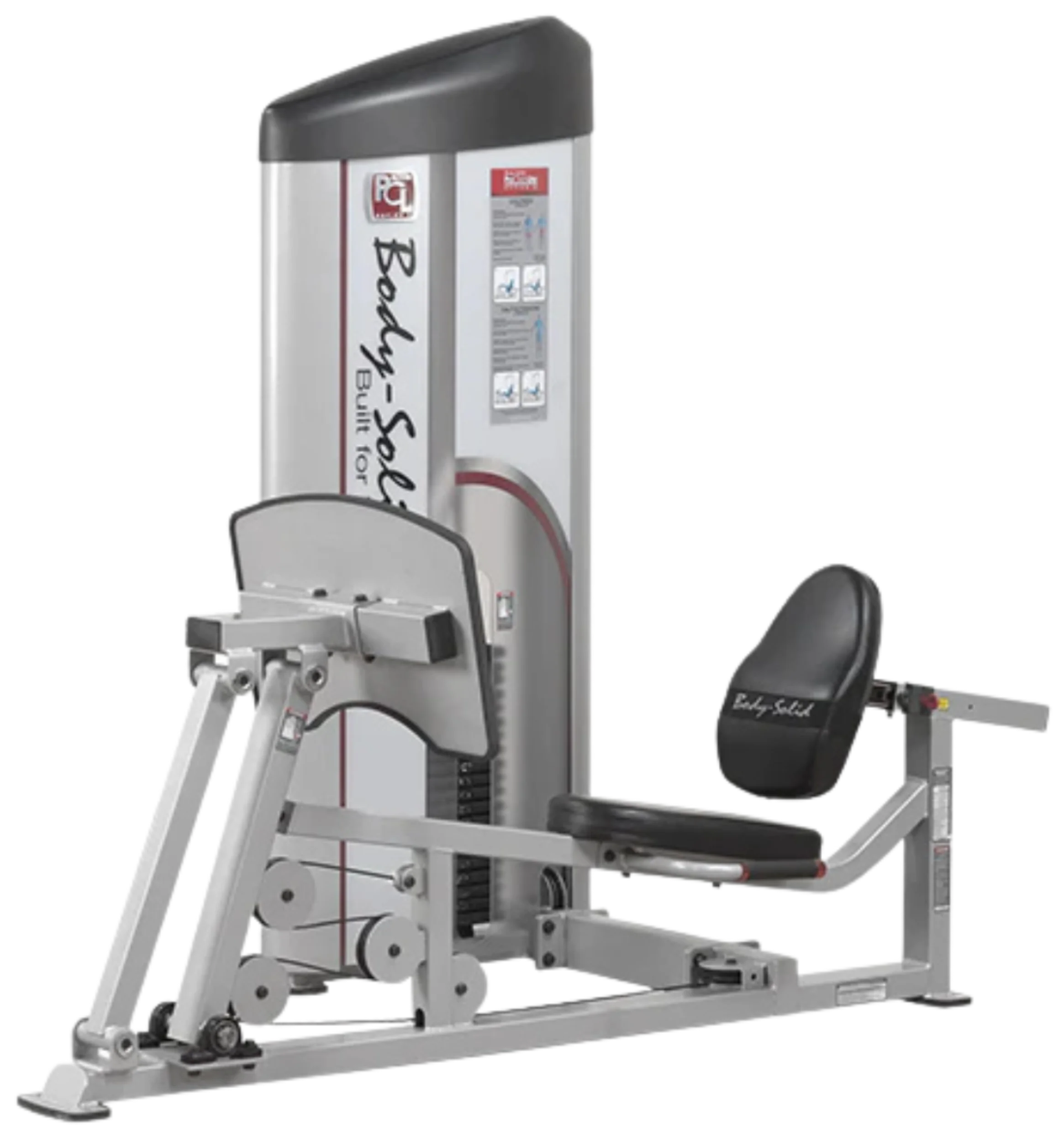 Body-Solid S2LPC-2 Series II Leg Press and Calf Raise - Side View