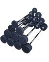 Body Solid SBB Fixed Weight Barbell Set, 10 Bars (New) Image