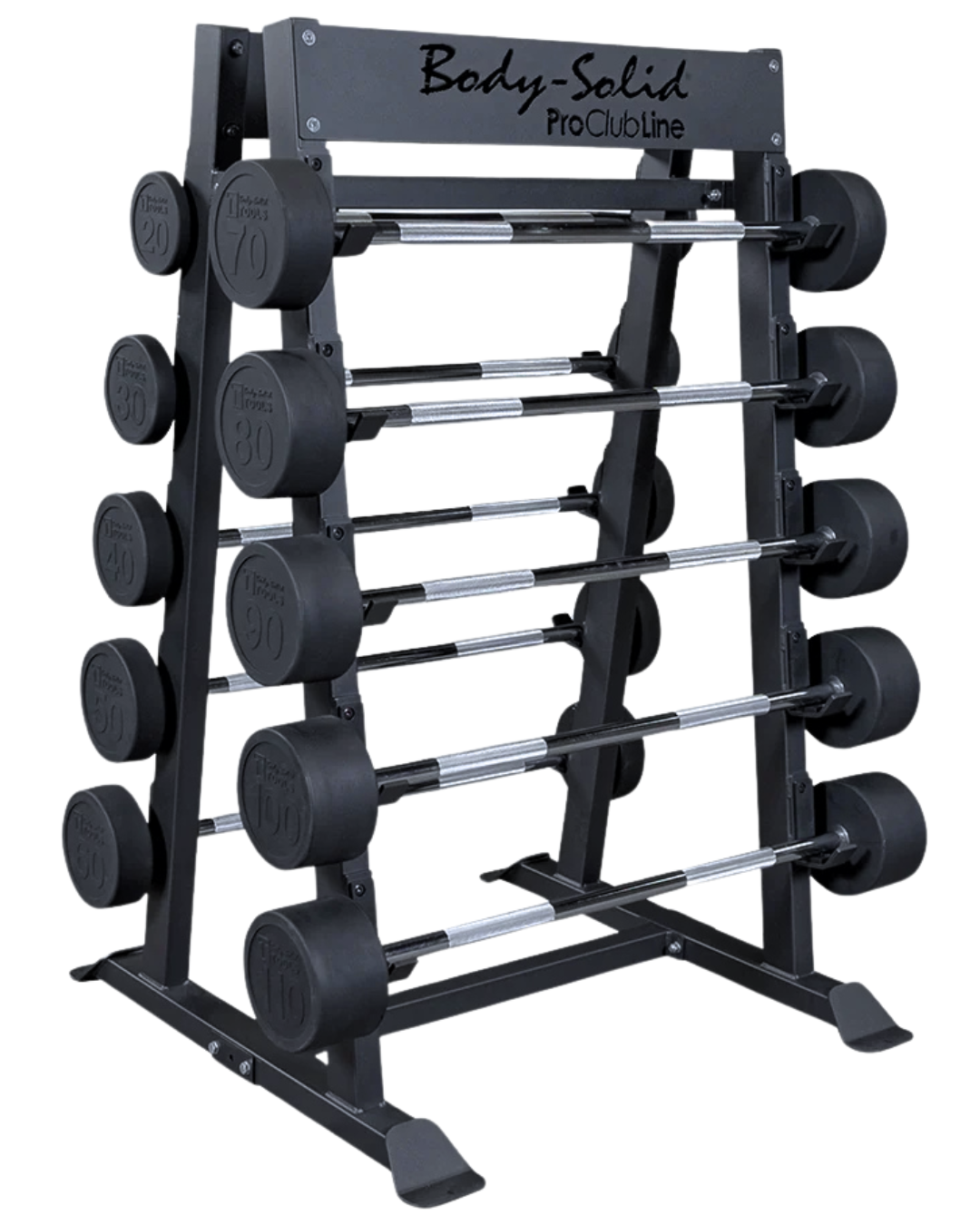 Body-Solid SBBR100 Fixed Weight Barbell Rack (New)